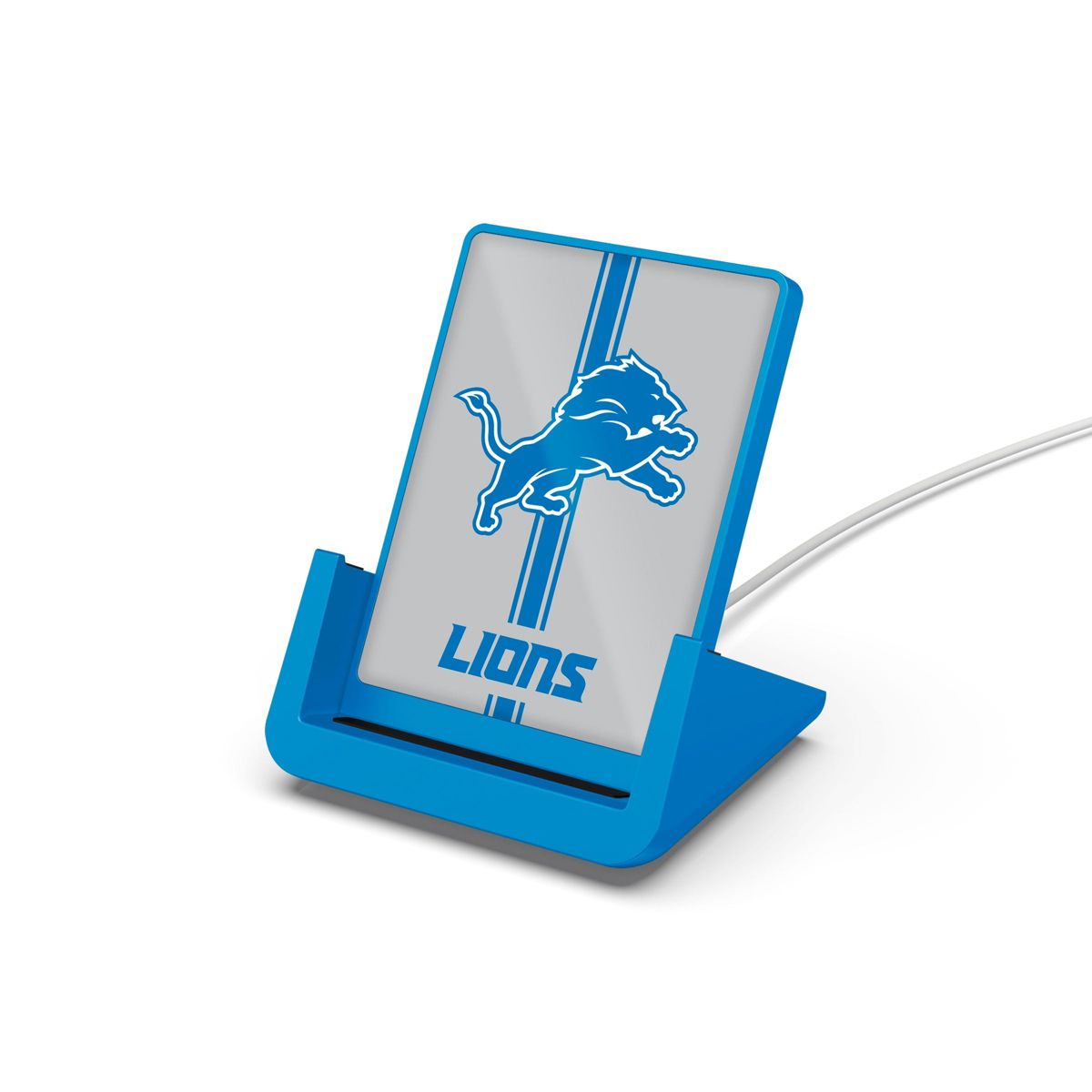 SOAR NFL Cell Phone Wireless Charging Stand- Detroit Lions