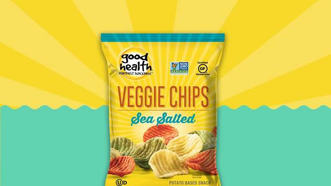 Good Health Sea Salt Veggie Chips - 6.25oz, 2 of 5, play video