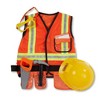 Melissa & Doug Construction Worker Role Play Costume Dress-Up Set (6pc) - image 4 of 4