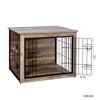 Gulches Dog Crate Furniture , Medium Wooden Dog Crate with Double Doors, Dog Furniture, Indoor Dog Kennel, Medium - 3 of 4