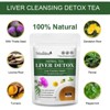 Mulittea Liver Detox Tea with Dandelion Root, milk Thistle & Turmeric for Liver and Colon Cleanse Promote Metabolism - 42 Tea Bags - 2 of 4