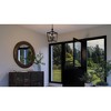 Urban Ambiance Luxury Transitional Chandelier 19.75''H x 10.875''W,  Midnight Black Finish,  Coronado Collection, UHP4279 - 2 of 4