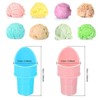 Unique Bargains Plastic Reusable Mini Lightweight Party Ice Cream Cone Scoop 2 Pcs - 2 of 4