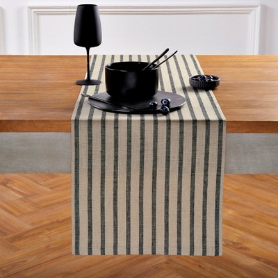 Solino Home Striped Linen Table Runner | Madison Stripe
