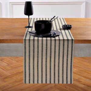 Solino Home Striped Linen Table Runner | Madison Stripe - 1 of 4