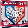 MasterPieces 500 Piece Jigsaw Puzzle - MLB Home Plate Shaped - 22.6"x22" - 2 of 4