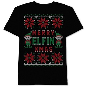 Jem Mens Xmas Graphic T-Shirt - 1 of 1