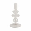 Glass Taper Candle Holder - Modern Decorative Candlestick for Home, Office, Bedroom & Living Room - Elegant Tall Contemporary Accent Decor - 2 of 4