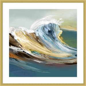 Amanti Art Fantasy Sea  by Emma Peal Wood Framed Wall Art Print - 1 of 4