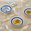 Elegant Disposable Plates For Party - (10 Piece) Heavy Duty Disposable Soup Plates 12oz., Jubilant - Blue - 2 of 3