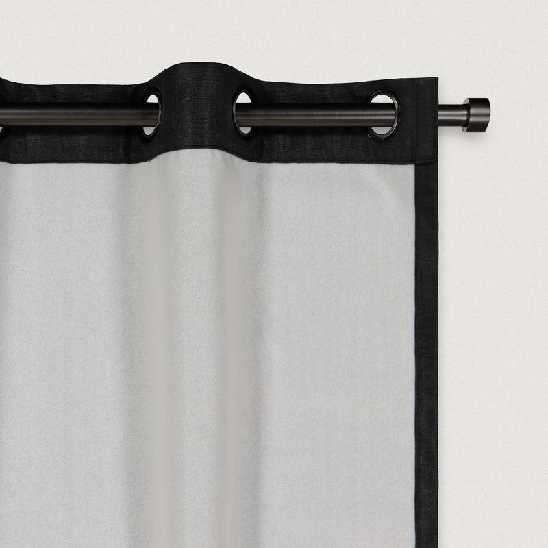 1pc Blackout Celeste Draft Stopper Curtain Panel - Eclipse, 6 of 11