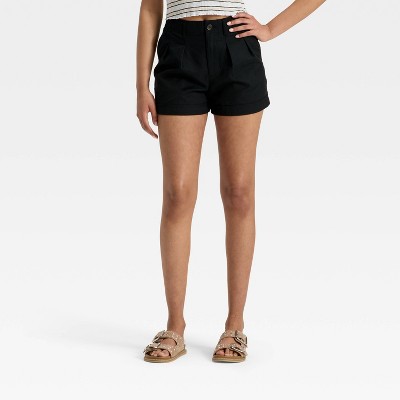 Women's High-Rise Pleated Shorts - Universal Thread™