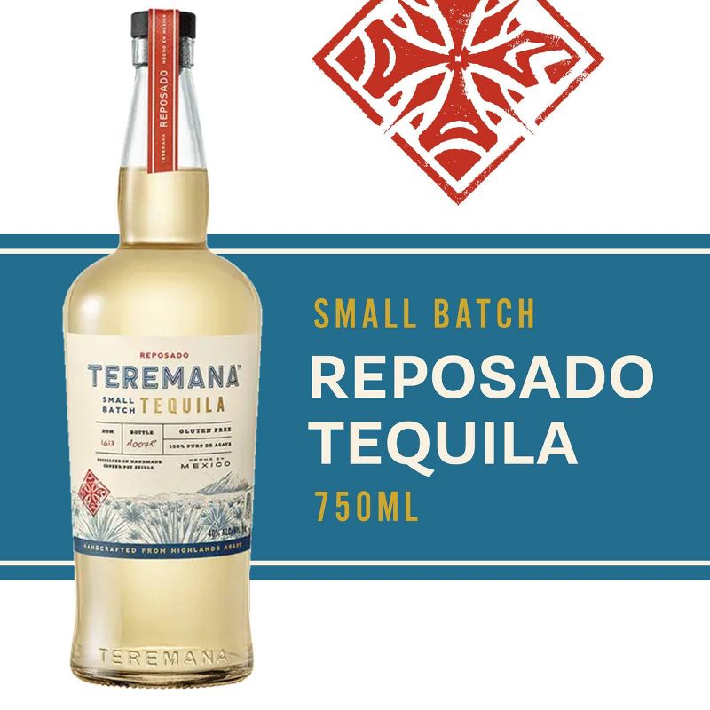 Teremana Reposado Tequila - 750ml Bottle, 2 of 10