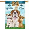 Dogs Spoiled Here Everyday House Flag 40" x 28" Briarwood Lane - 4 of 4
