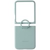 SAMSUNG Official Silicone Cover Case with Ring for Galaxy Z Flip5 - Ocean Green - 2 of 3