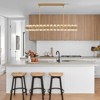 CityFurn 60-Light 54" W Modern Linear Chandelier with Crystal Glass - 4 of 4