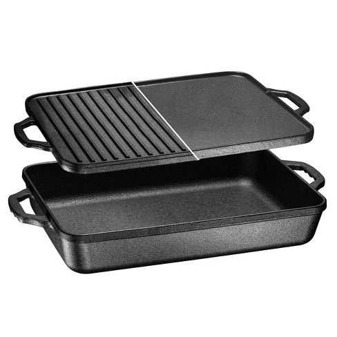 Bruntmor 6 x 4 Pre-seasoned Black Cast Iron Nonstick Frying Pan Set of 4,  6 x4 - Foods Co.
