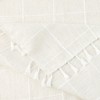 Unique Bargains Rustic Cotton Linen Waterproof Dinner Party Christmas Table Cover 2 Packs - 3 of 4