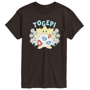 Men's - Pokémon - Floral Togepi Short Sleeve Graphic T-Shirt - 1 of 3