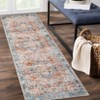 Washable Area Rug Vintage Rug Medallion Print Rugs for Living Room, Bedroom, Dining Room Home Decor - 2 of 4