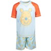 Disney Winnie the Pooh Rash Guard and Swim Trunks Outfit Set Toddler - 3 of 4