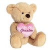 Aurora Medium Mother's Day Heart Bears Special Occasions Stuffed Animal "Love You Grandma" 9.5" - 2 of 4