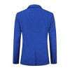 Cloudstyle Men's Suit Jacket One Button Slim Fit Sport Coat Daily Black Blazer - 2 of 4