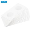 Unique Bargains Transparent Window Cardboard Collector Coin Holder 50 Pcs - 3 of 4