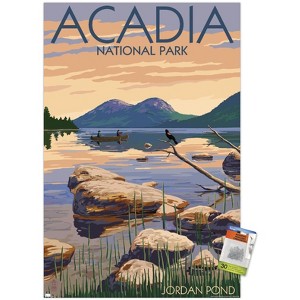 Trends International Lantern Press - Acadia National Park, Maine, Jordan Pond Unframed Wall Poster Prints - 1 of 4