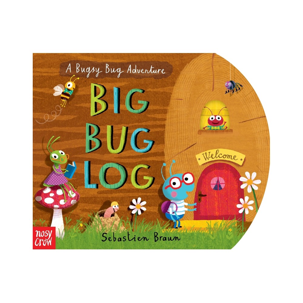 Big Bug Log - (Board Book)