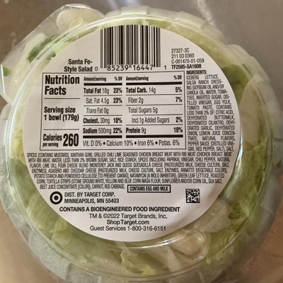 Cilantro Avocado Salad Bowl - 6.5oz - Good & Gather™ : Target