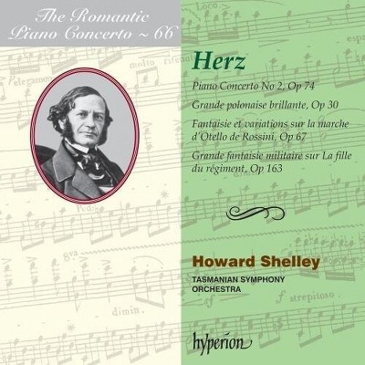 H. Herz & Tasmanian Symphony Orchestra - Piano Concerto No.2 Grande Fantaisie Militaire (CD)
