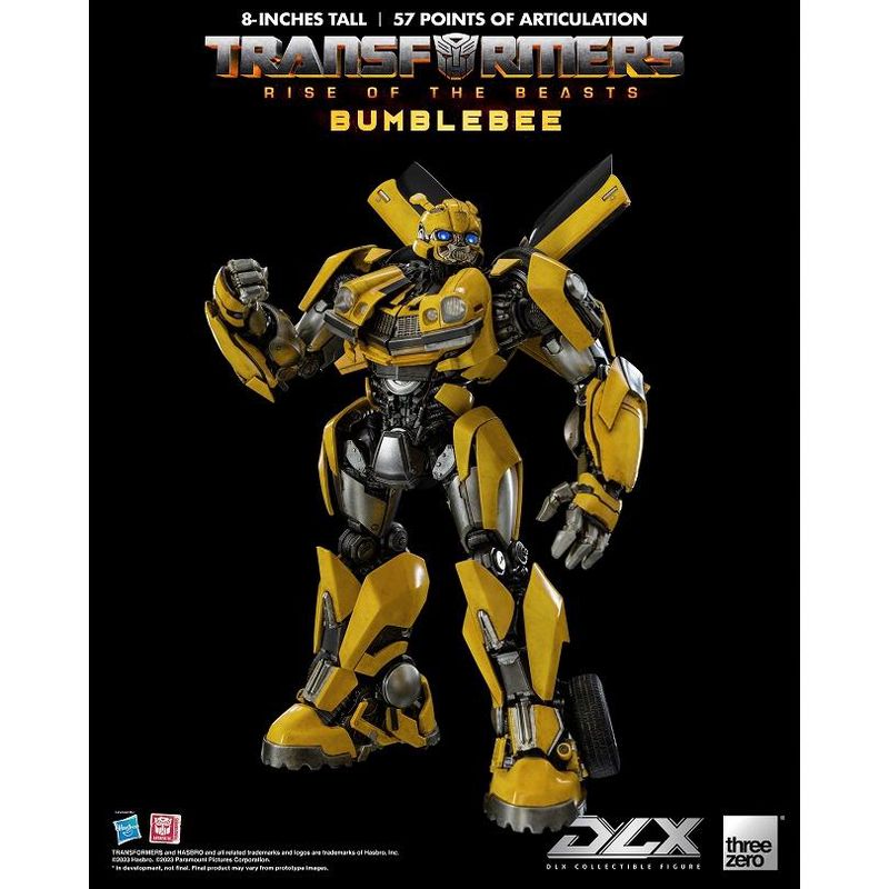 Bumblebee DLX Scale Collectible Figure | Transformers: Rise Of The Beasts | threezero Action figures, 4 of 6