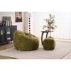 CAVINAS Chenille Fabric Foam Bean Bag Chair Set with Filling,Soft Bean Bag Couch,Accent Chairs for Living Room - 4 of 4