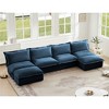 NicBex Couches for Living Room Single Deep Seat Sofa Couch Fabric Slip-covered Armchair with 1 Big Back Cushion and 2 Big Toss Pillows - 2 of 4