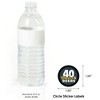 Big Dot of Happiness Cheers and Beers to 40 Years - 40th Birthday Party Circle Sticker Labels - 24 Count - 3 of 4