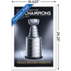 Trends International NHL Vegas Golden Knights - 2023 Stanley Cup Team Logo Framed Wall Poster Prints - 3 of 4
