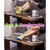 Tipi Toe Women's 20 pairs Colorful Fantasy Friends Rabbit Frog Unicorn Patterned Low Cut Socks - 4 of 4