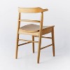 2pk Kaysville Curved Back Wood Dining Chair Natural - Threshold