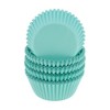 Unique Bargains Solid Color Disposable Baking Cups Greaseproof Paper 1.97"x1.18" 100 Pcs - 3 of 4