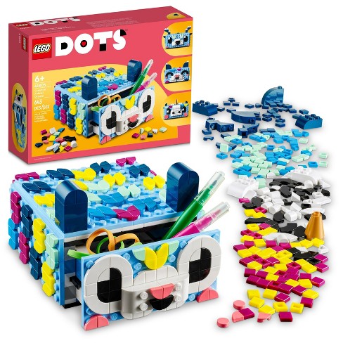 Animal Lego 41805 Drawer : Creative Mosaic Kit Dots Craft Target Toy