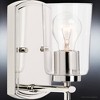 Urban Ambiance Luxury Traditional Wall Sconce 7.75''H x 4.5''W,  Polished Nickel Finish,  Esperance Collection, UHP4150 - 4 of 4