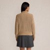 Lands' End Women's Drifter Shaker Wedge Quarter Zip Sweater - 2 of 4