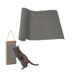 Unique Bargains Self-Adhesive Cat Scratch Mat - 1 of 4