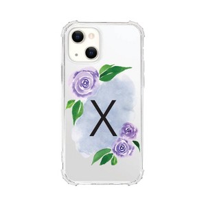 OTM Essentials Apple iPhone 15/iPhone 14/iPhone 13 Monogram Clear Tough Edge Floral Case - 1 of 4