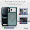iHome Magsafe Velo Case for iPhone 17 Pro Max, Shockproof, MagSafe Compatible, Camera Guard, Blue - 2 of 4