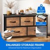 Dresser for Bedroom with 5 Drawers, Chest of Drawers, Fabric Dresser Storage Organizer for Closet, Living Room - 3 of 4
