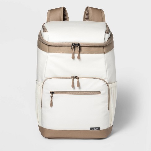 Soft Sided 18qt Backpack Cooler Tan - Embark™