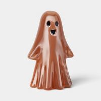 Glass Ghost Decorative Sculpture Amber