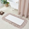 Annie Buffalo Portabella Check Bathmat 27x48  VHC Brands - 3 of 4